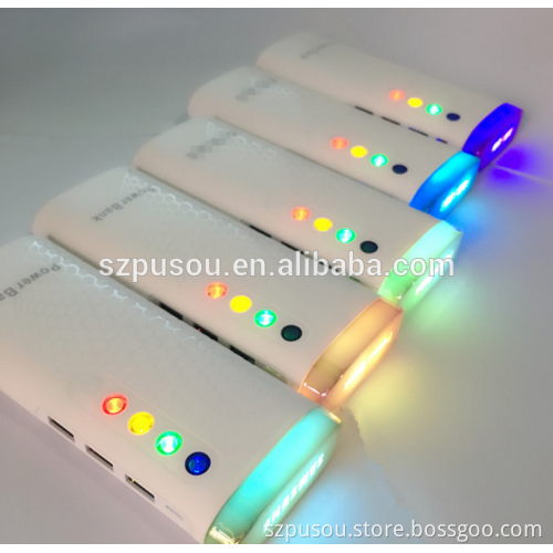 Sedex Audit power bank with LED light and big capacity from 6000mah to 13000mah from Disney audit factory